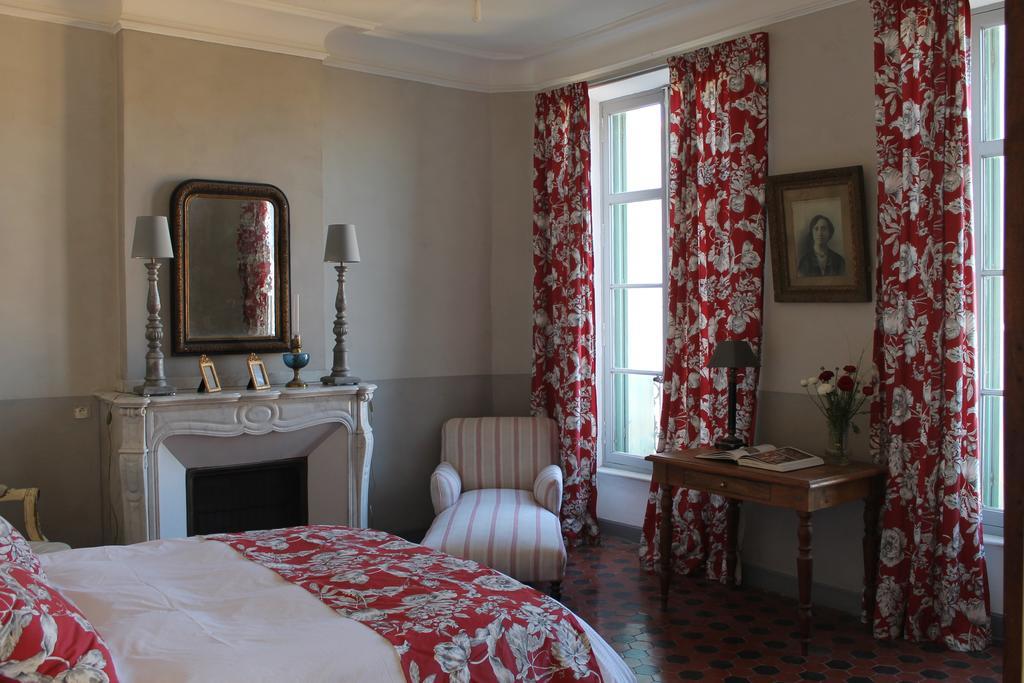 La Montagute Villa Thezan-des-Corbieres Oda fotoğraf